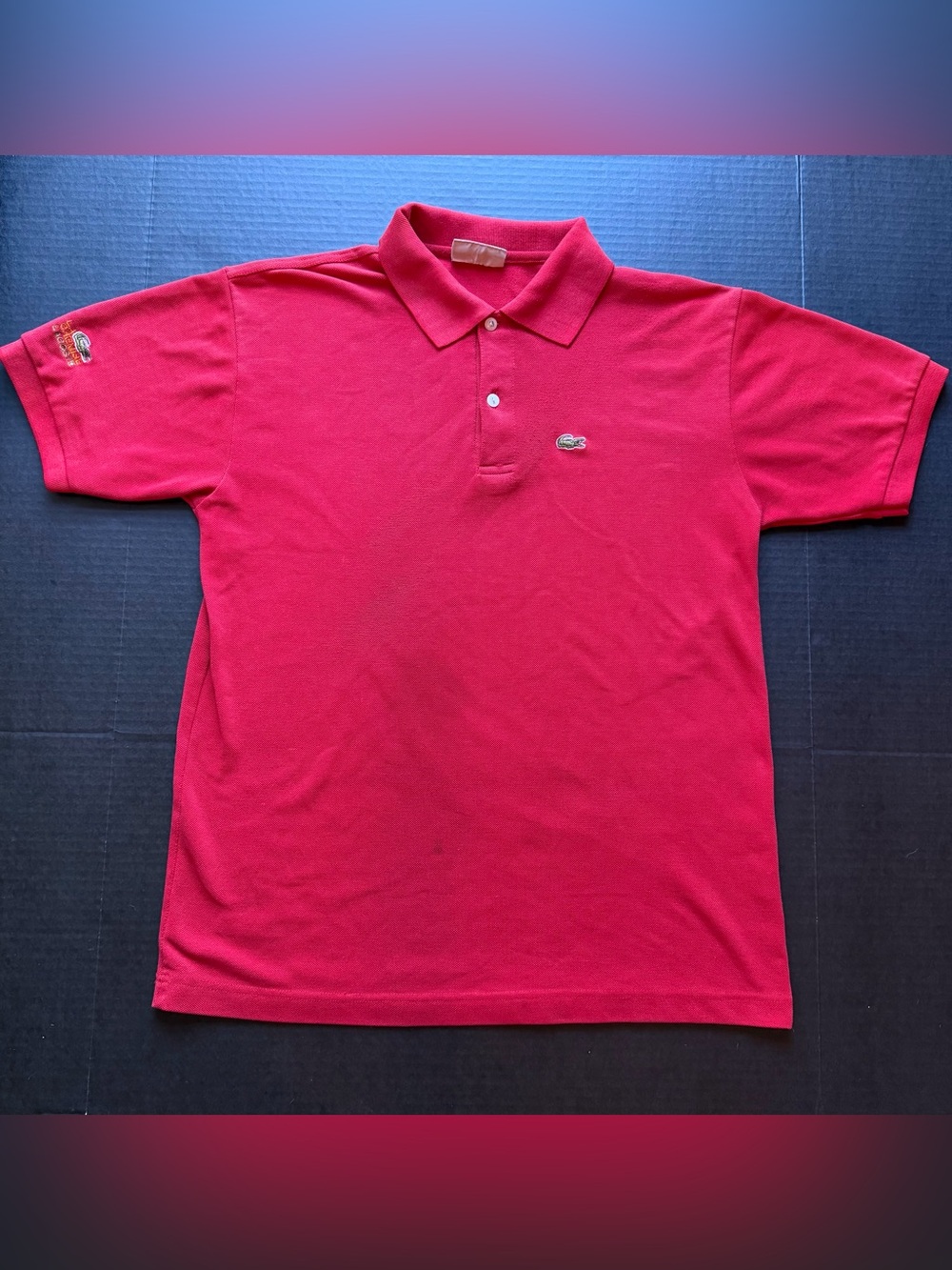 Lacoste Men's Red Classic Polo Shirt XL